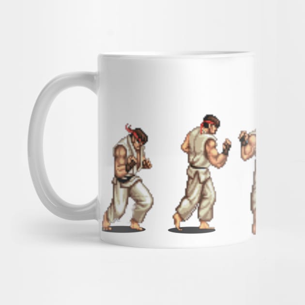 Street Fighter 2 Ryu Shoryuken by STUFFnTHINGS